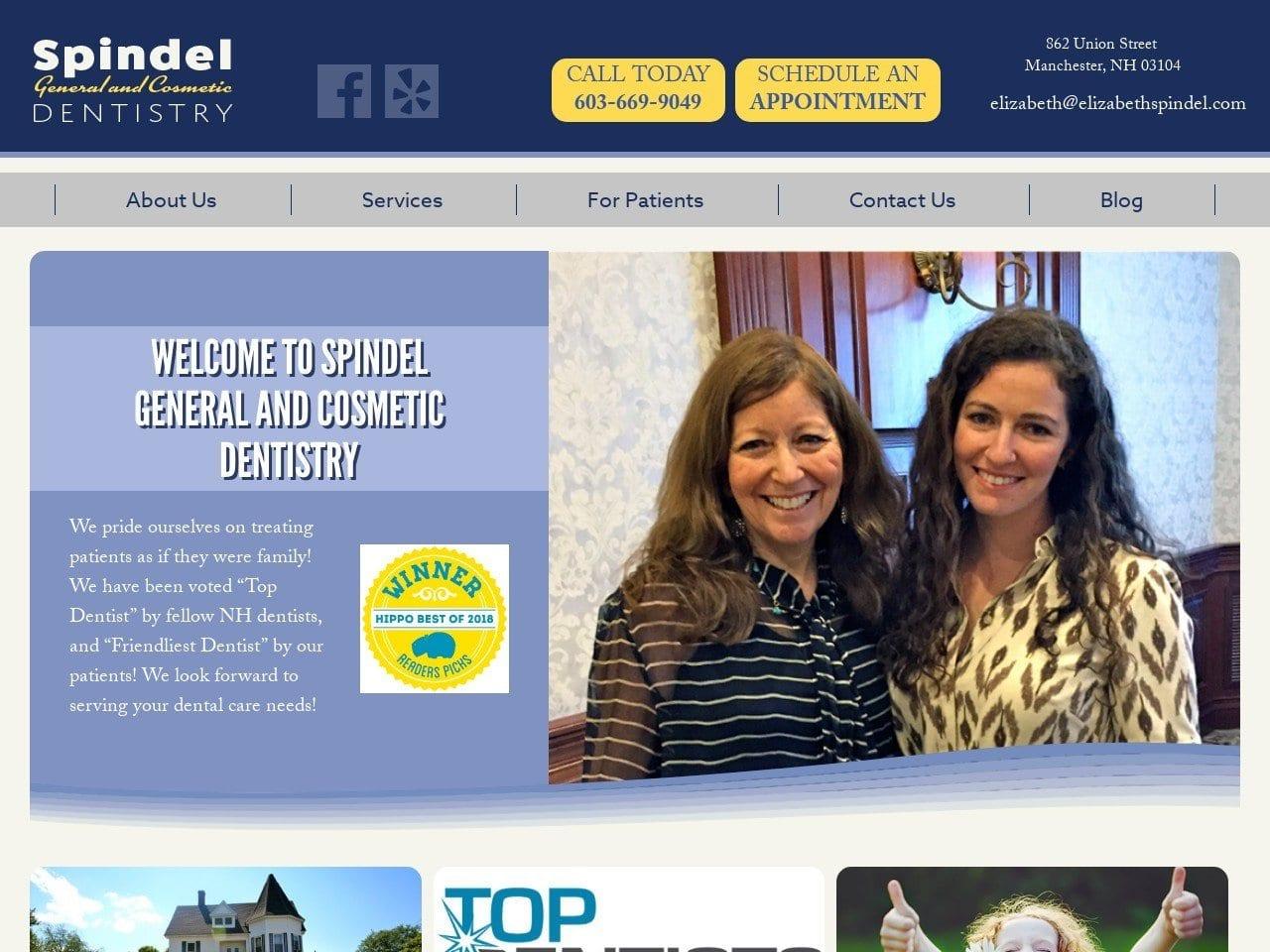 Spindel Elizabeth S DDS screenshot