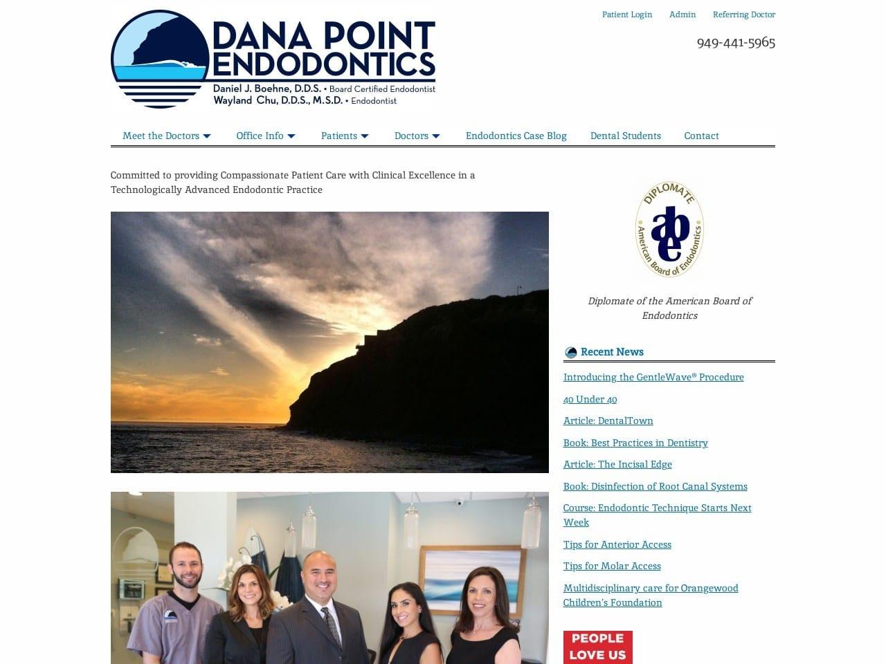 Dr. Daniel J. Boehne DDS