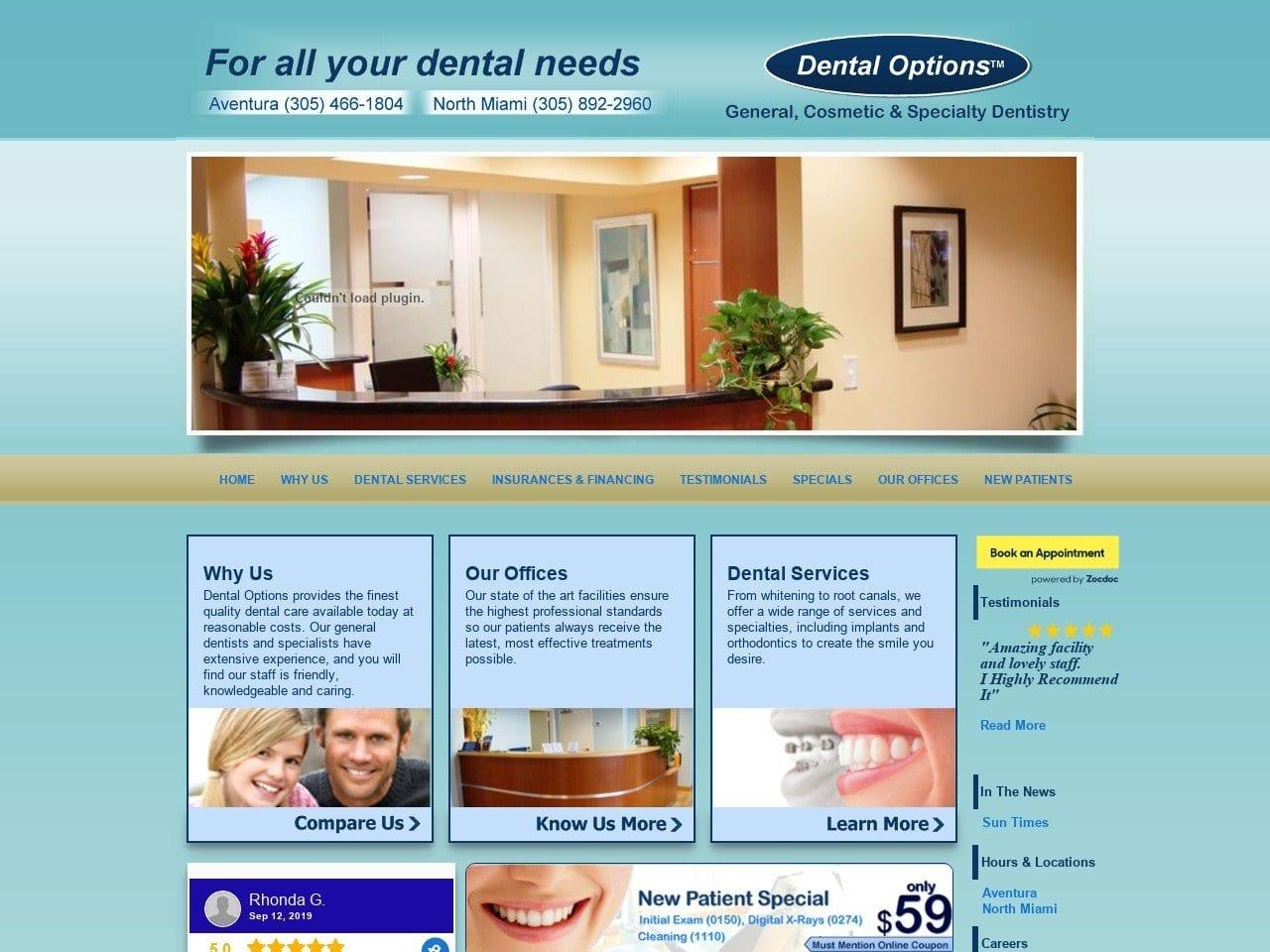 Dental Options P.A. screenshot