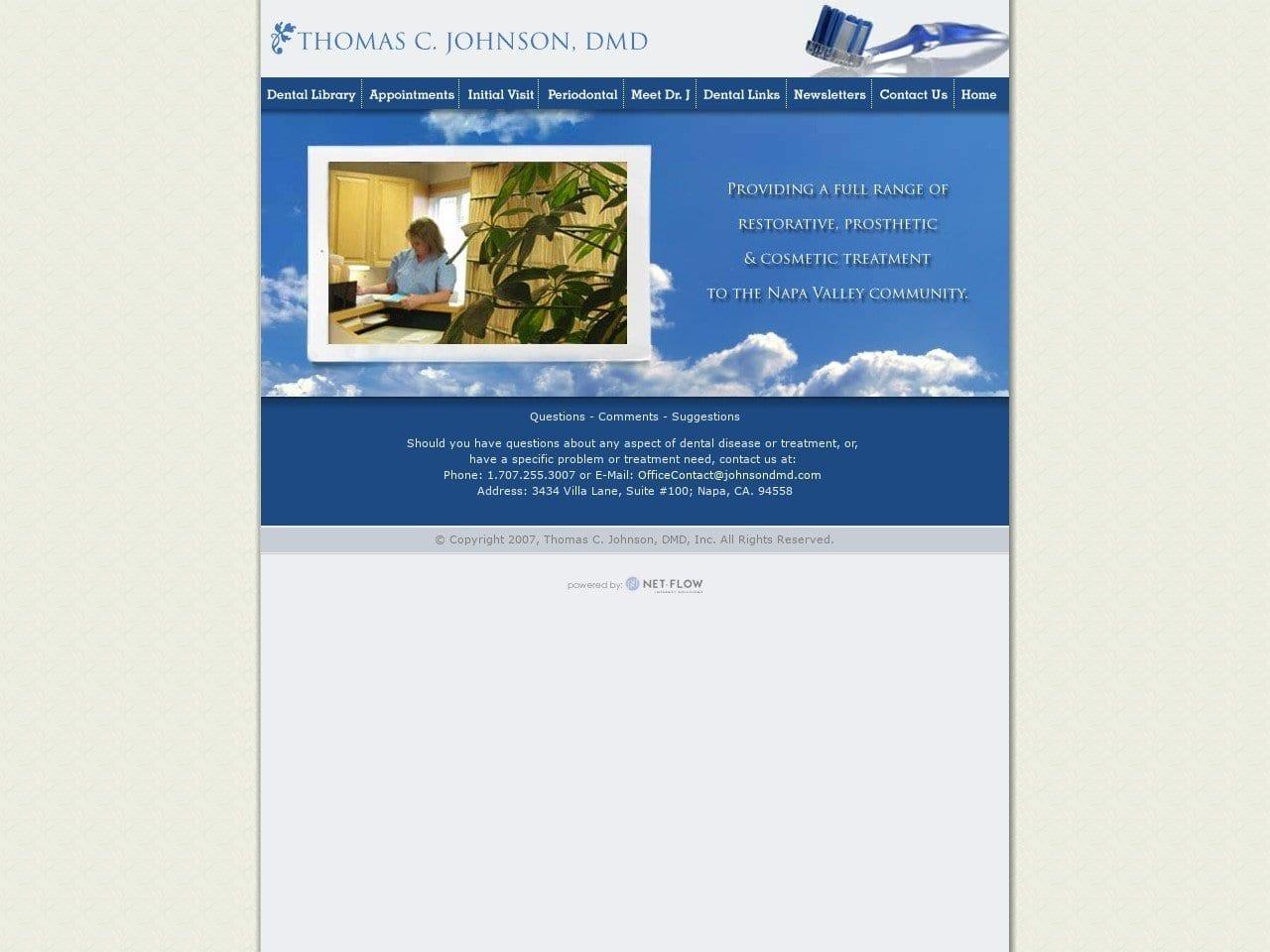 Johnson Thomas C DDS