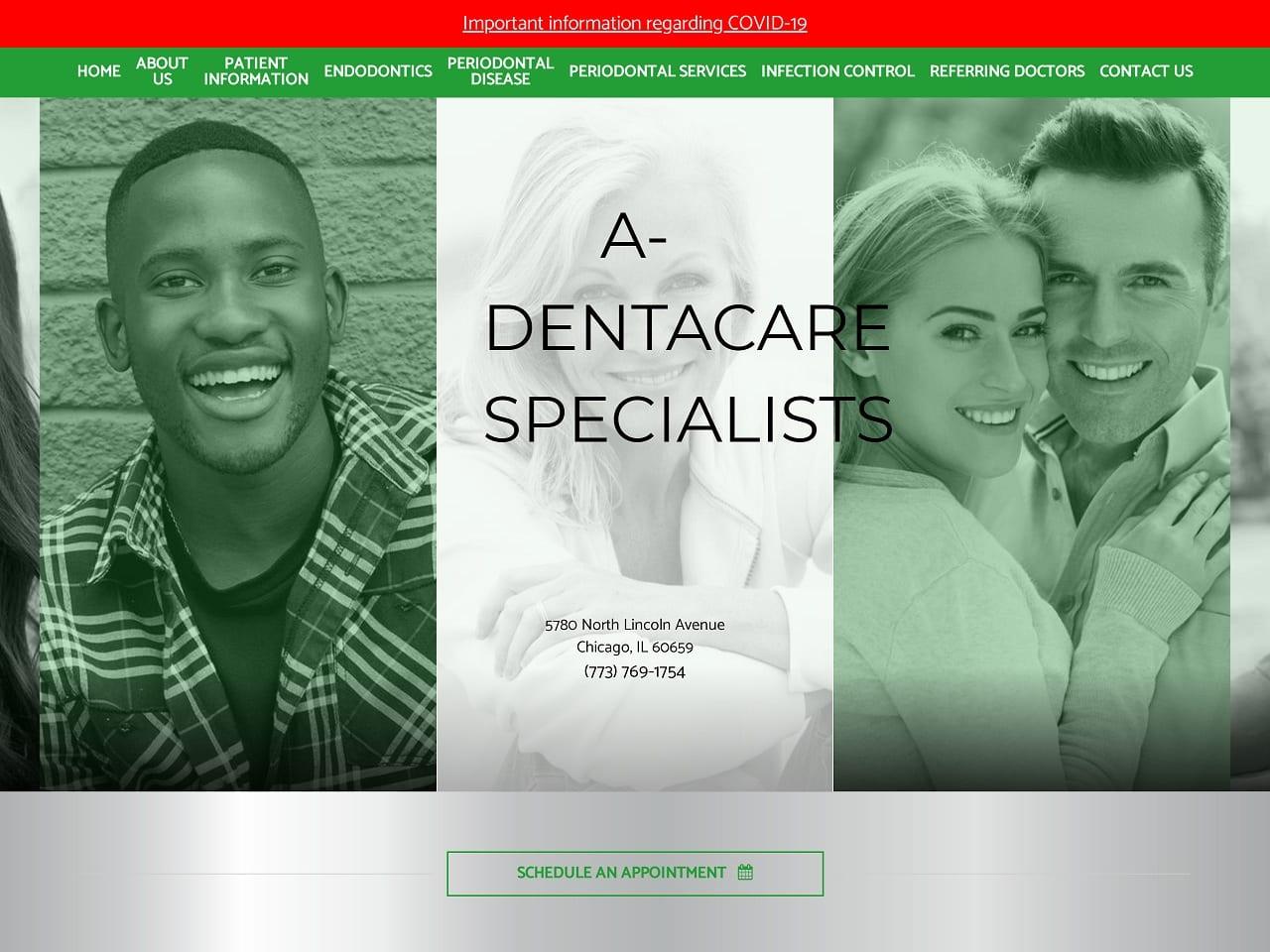 A-DentaCare Specialists screenshot