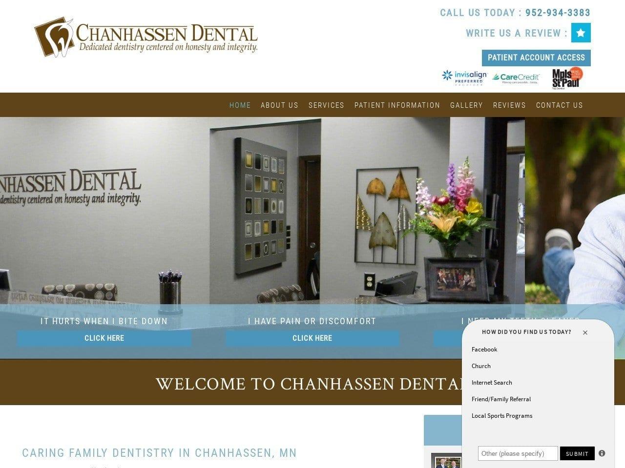 Chanhassen Family Dentistry screenshot
