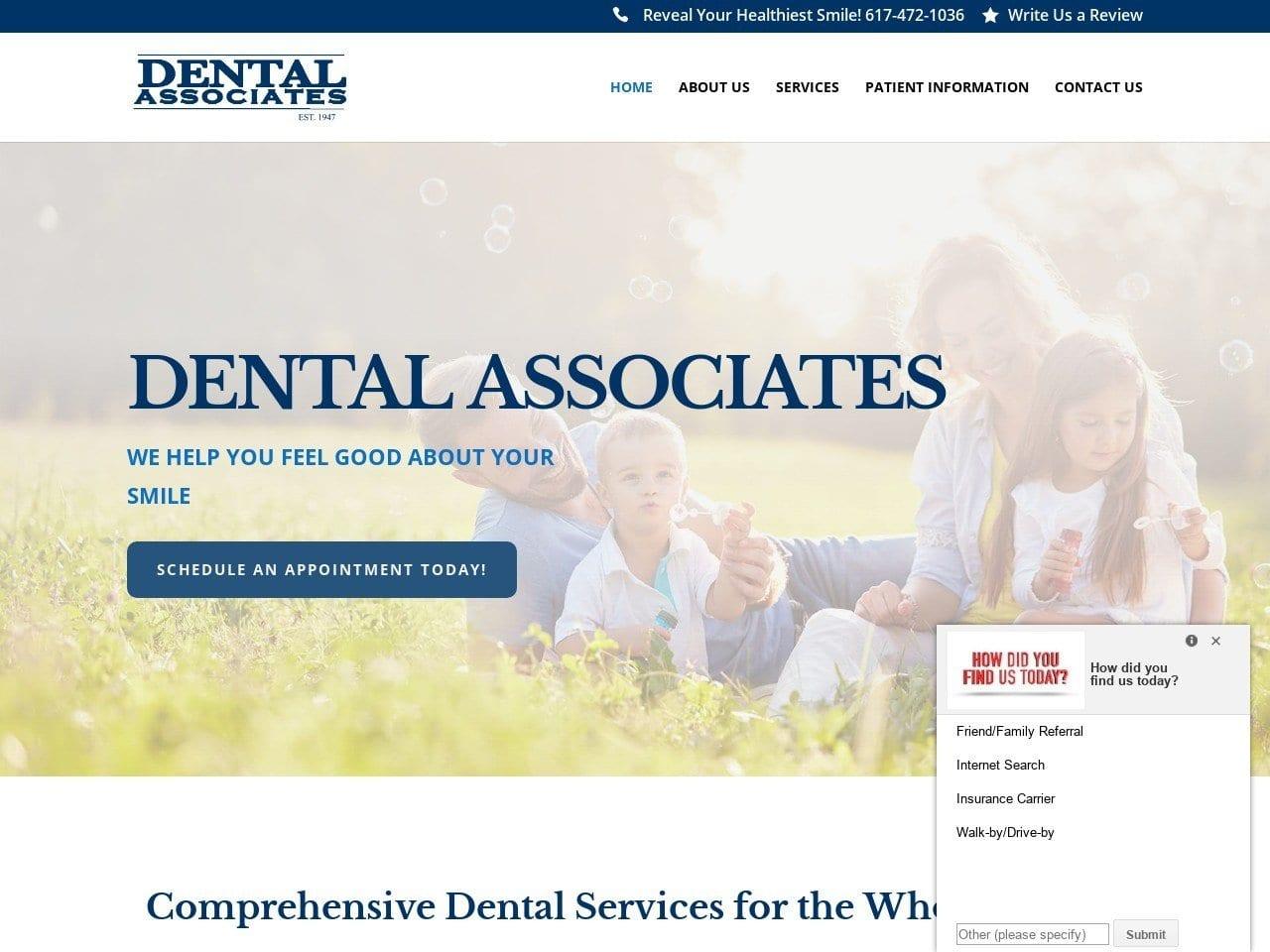 Dental Associates Inc screenshot