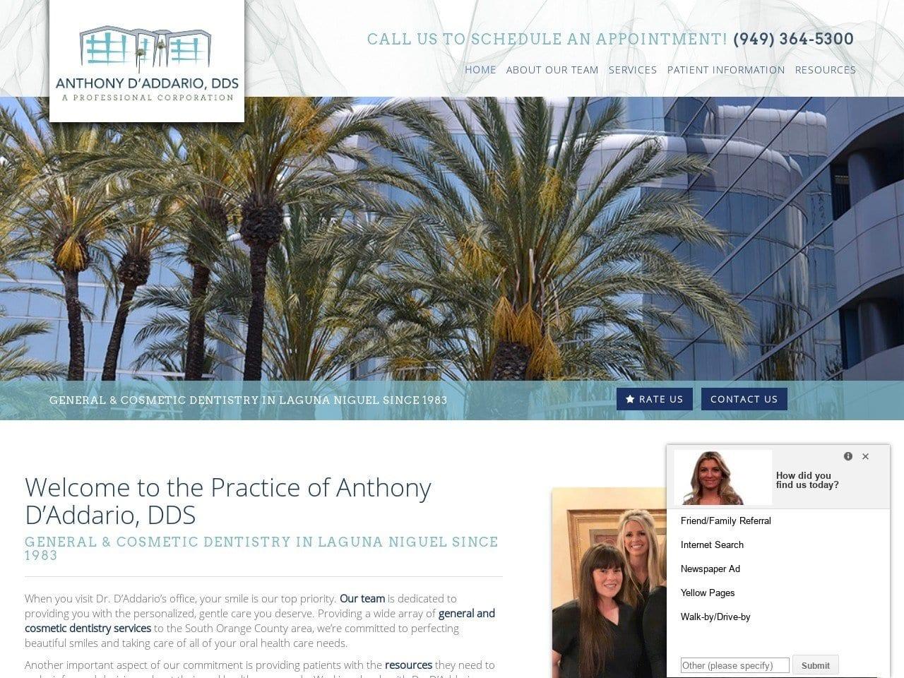 D’Addario Anthony, DDS screenshot