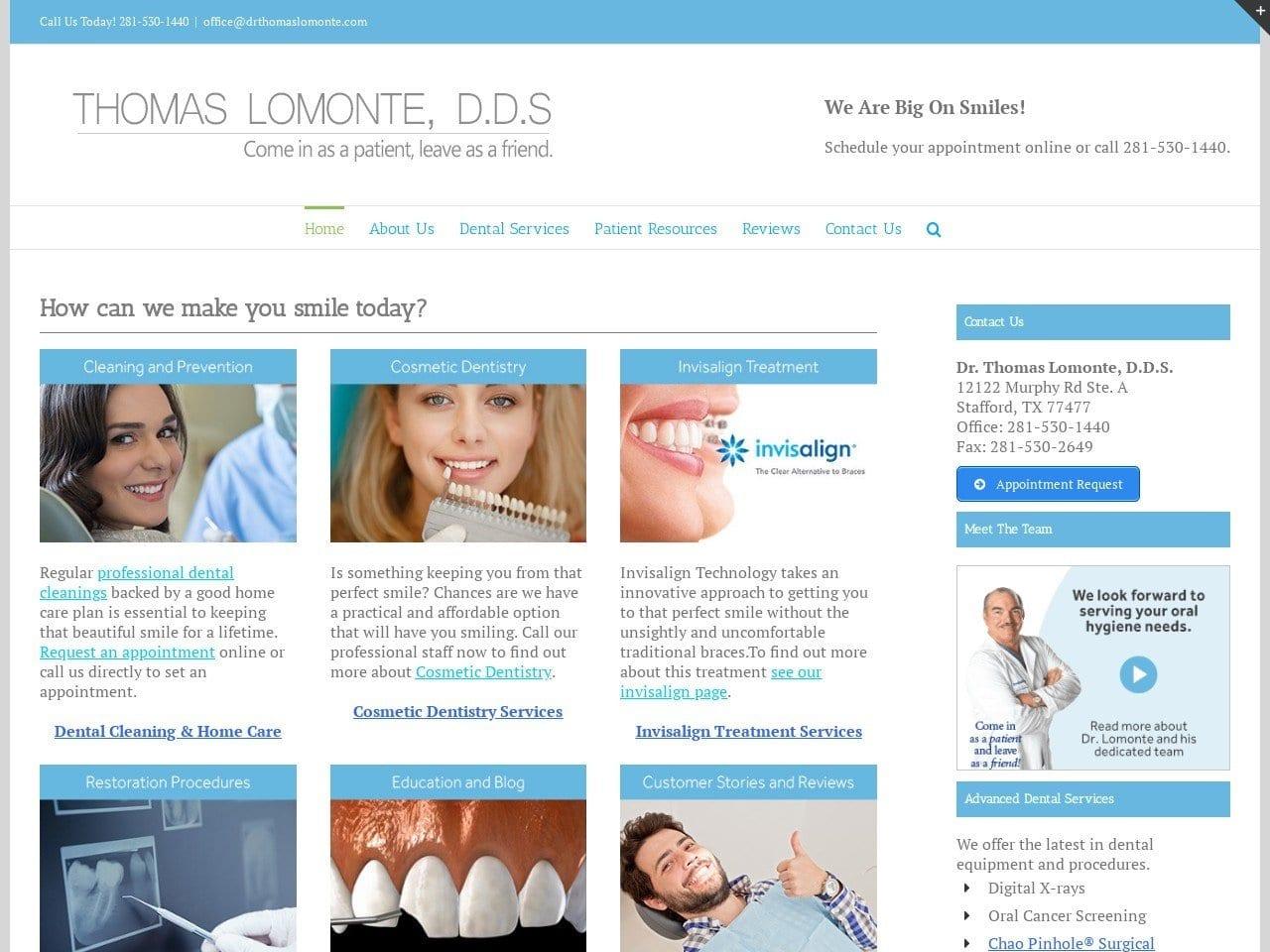Lomonte Thomas M DDS