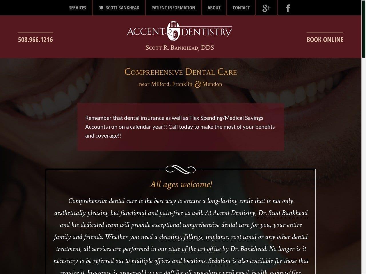 Accent Dentistry Scott R. Bankhead DDS