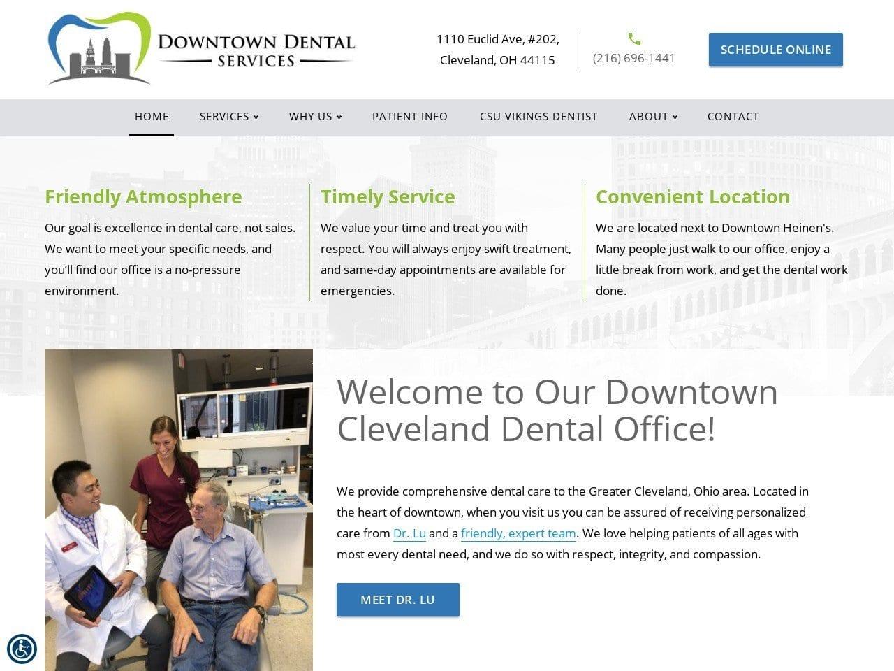Downtown Dental Services Kirby George B DDS screenshot