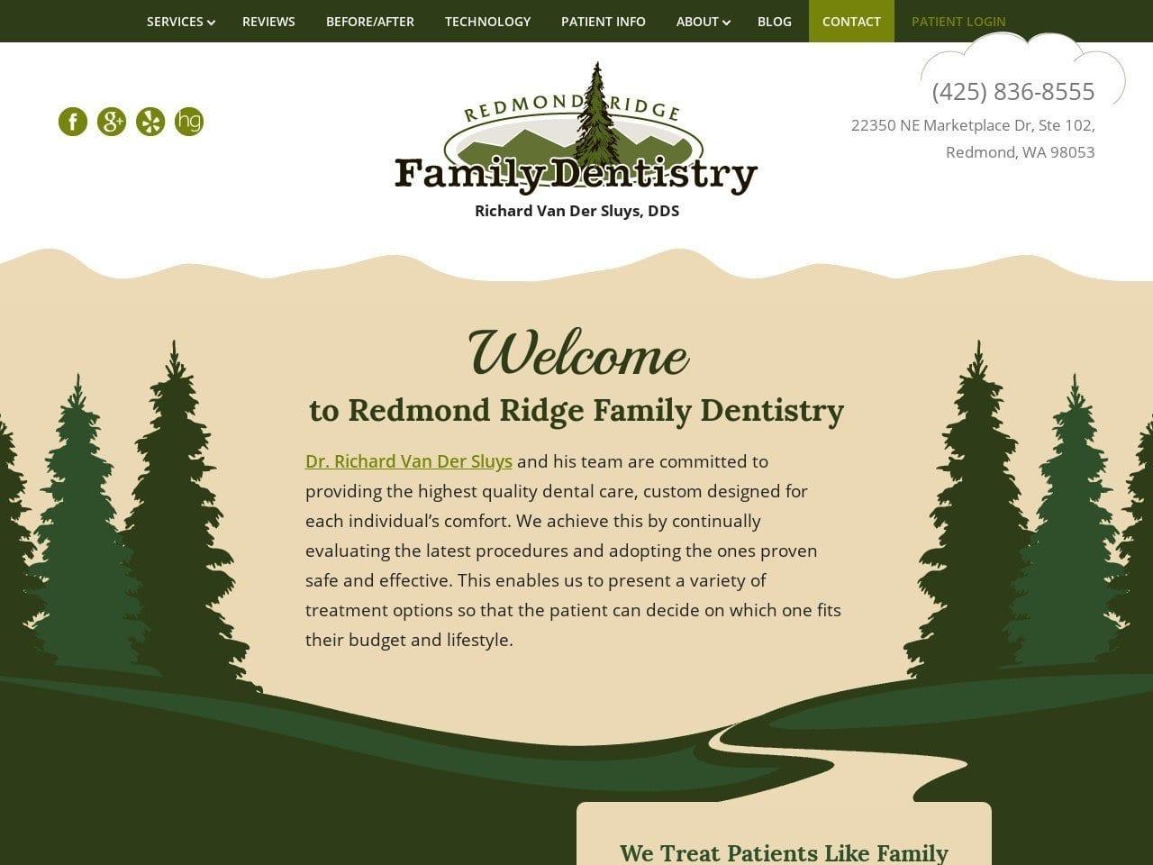 Redmond Ridge Family Dentist screenshot