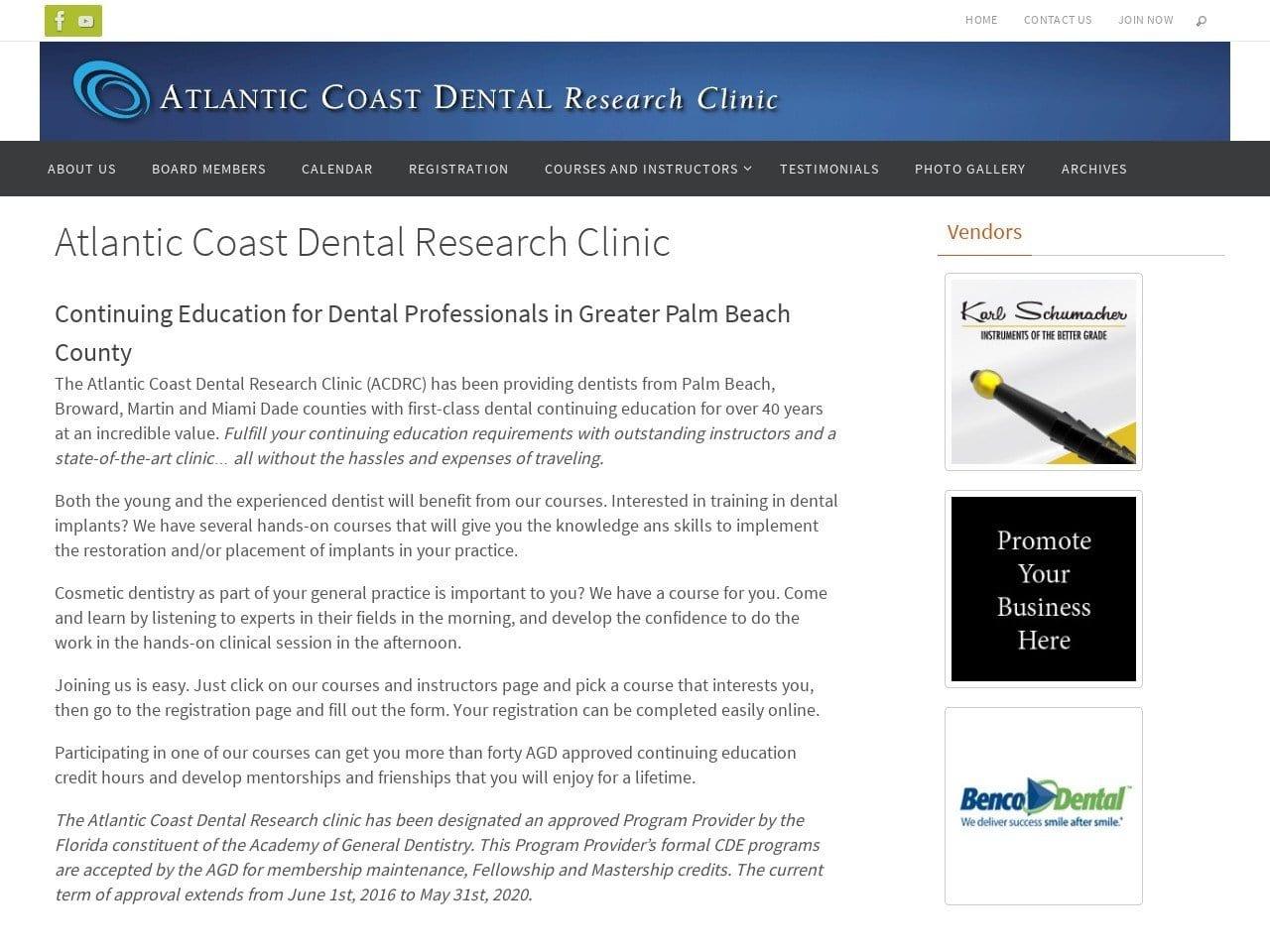 Atlantic Coast Dental Research