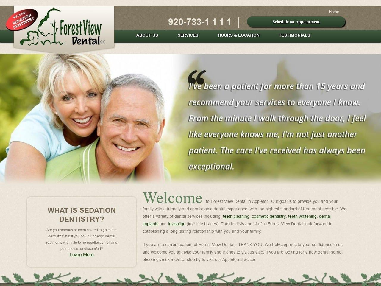 Forest View Dental screenshot