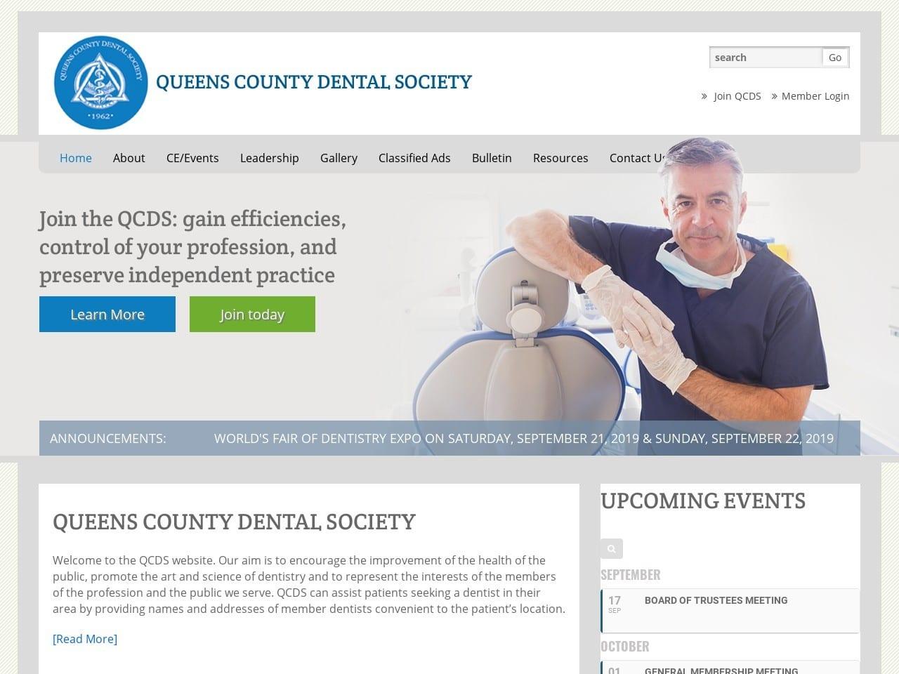Queens County Dental Society screenshot