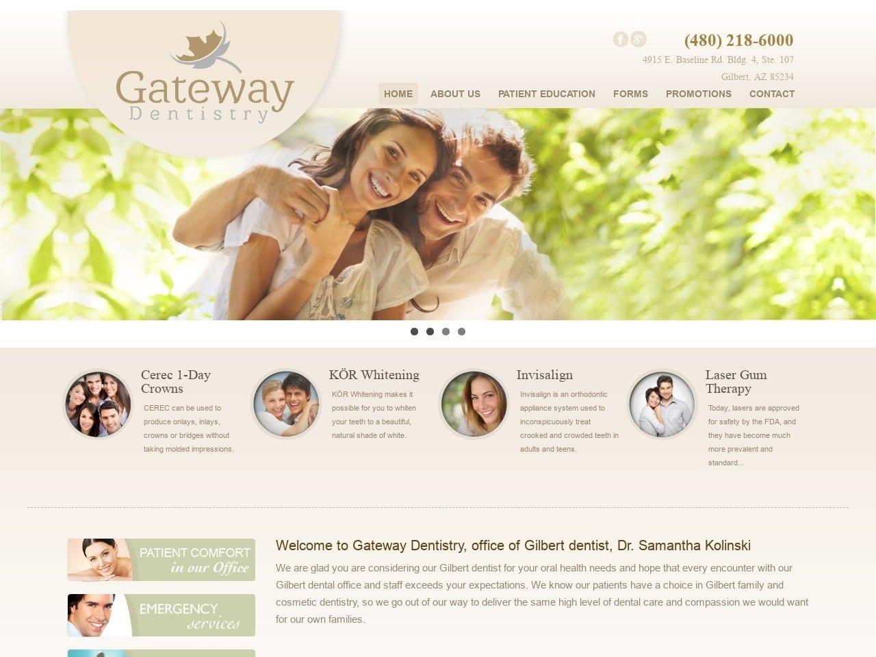 Gateway Dentist screenshot