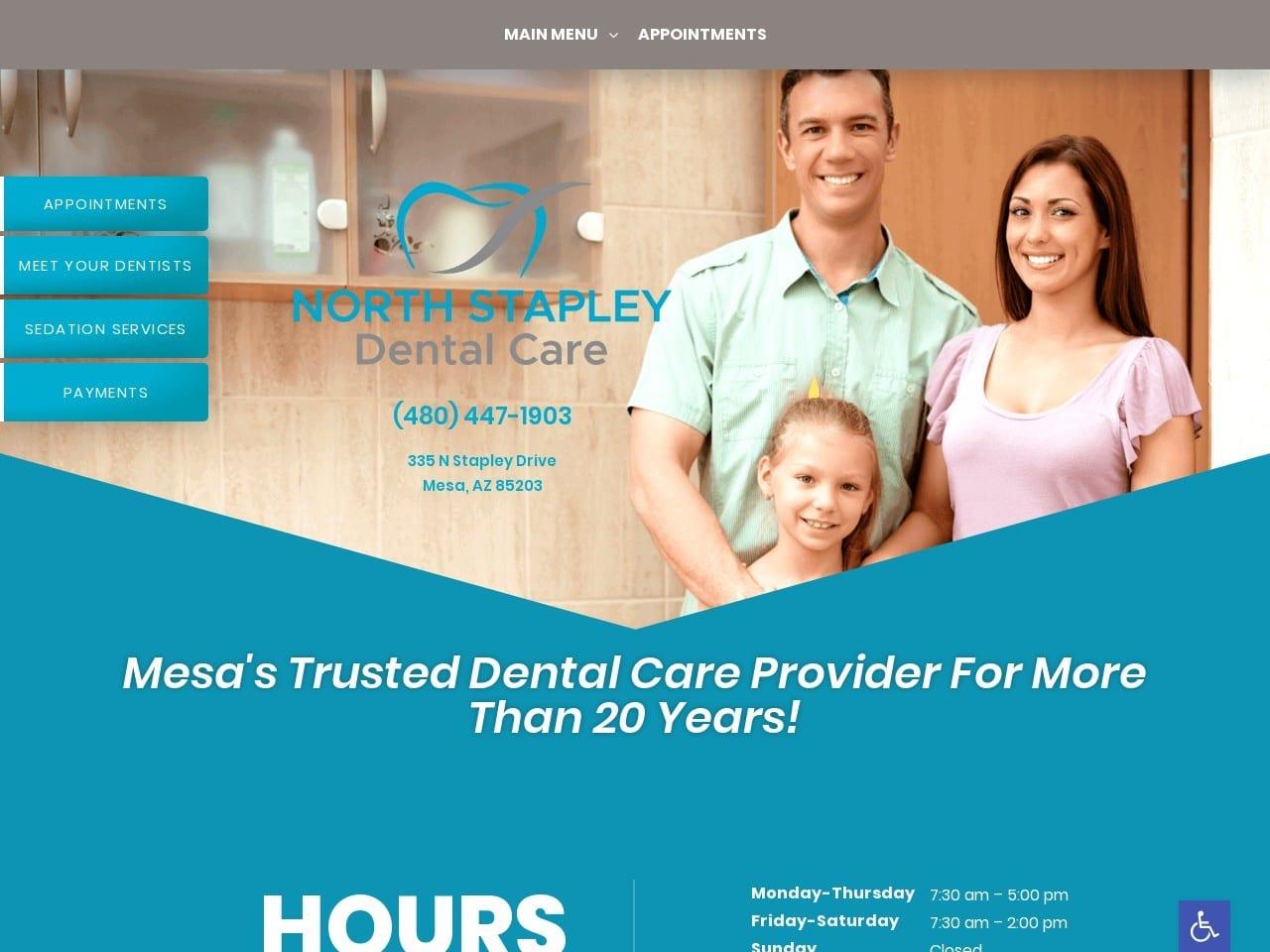 North Stapley Dental Care screenshot