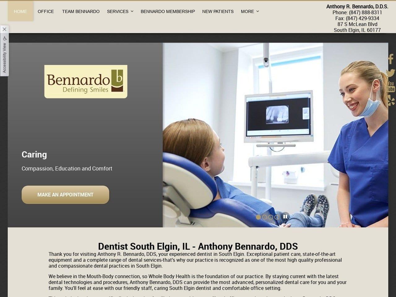 Anthony R. Bennardo D.D.S. screenshot