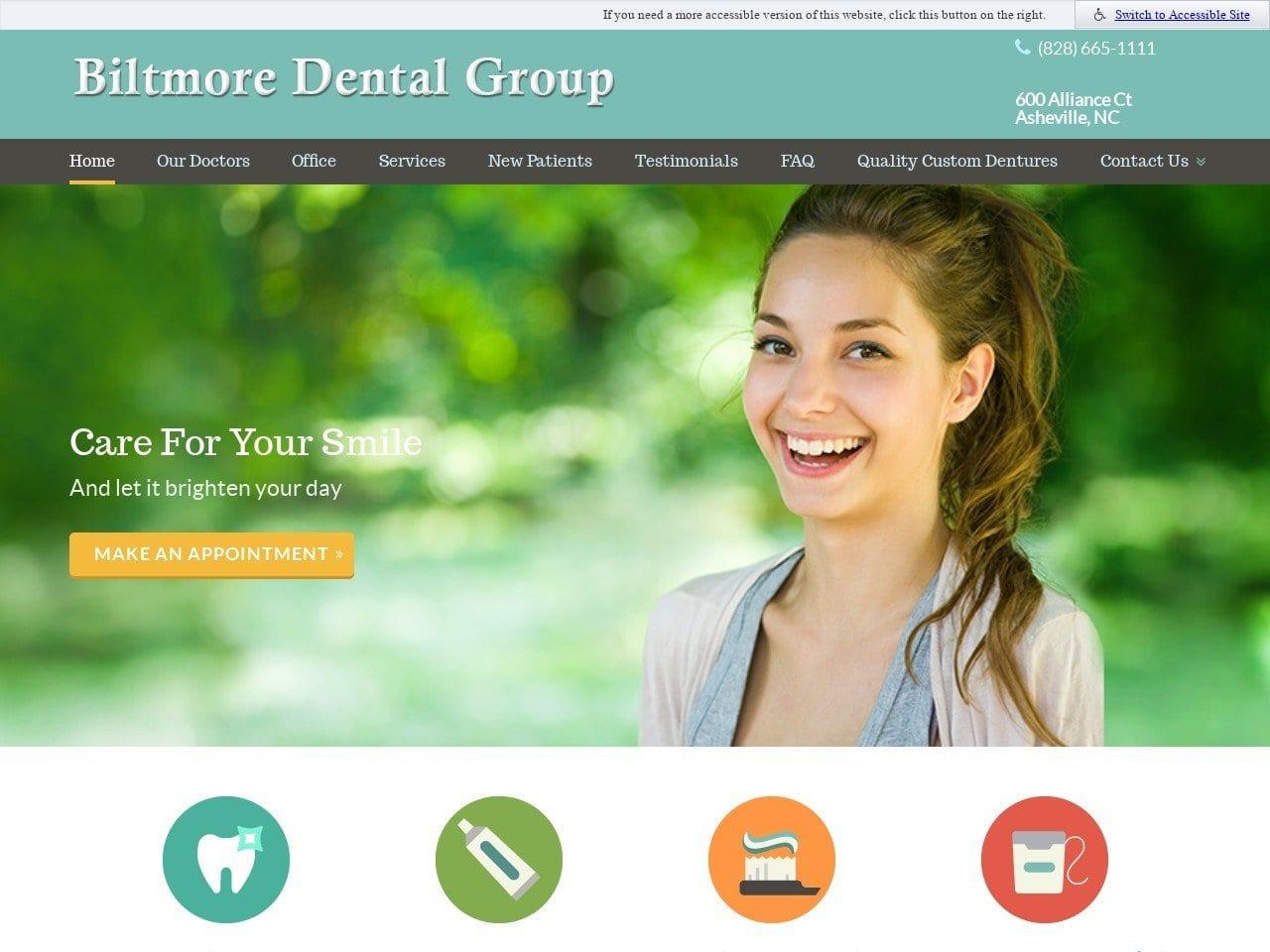 Biltmore Dental Group screenshot