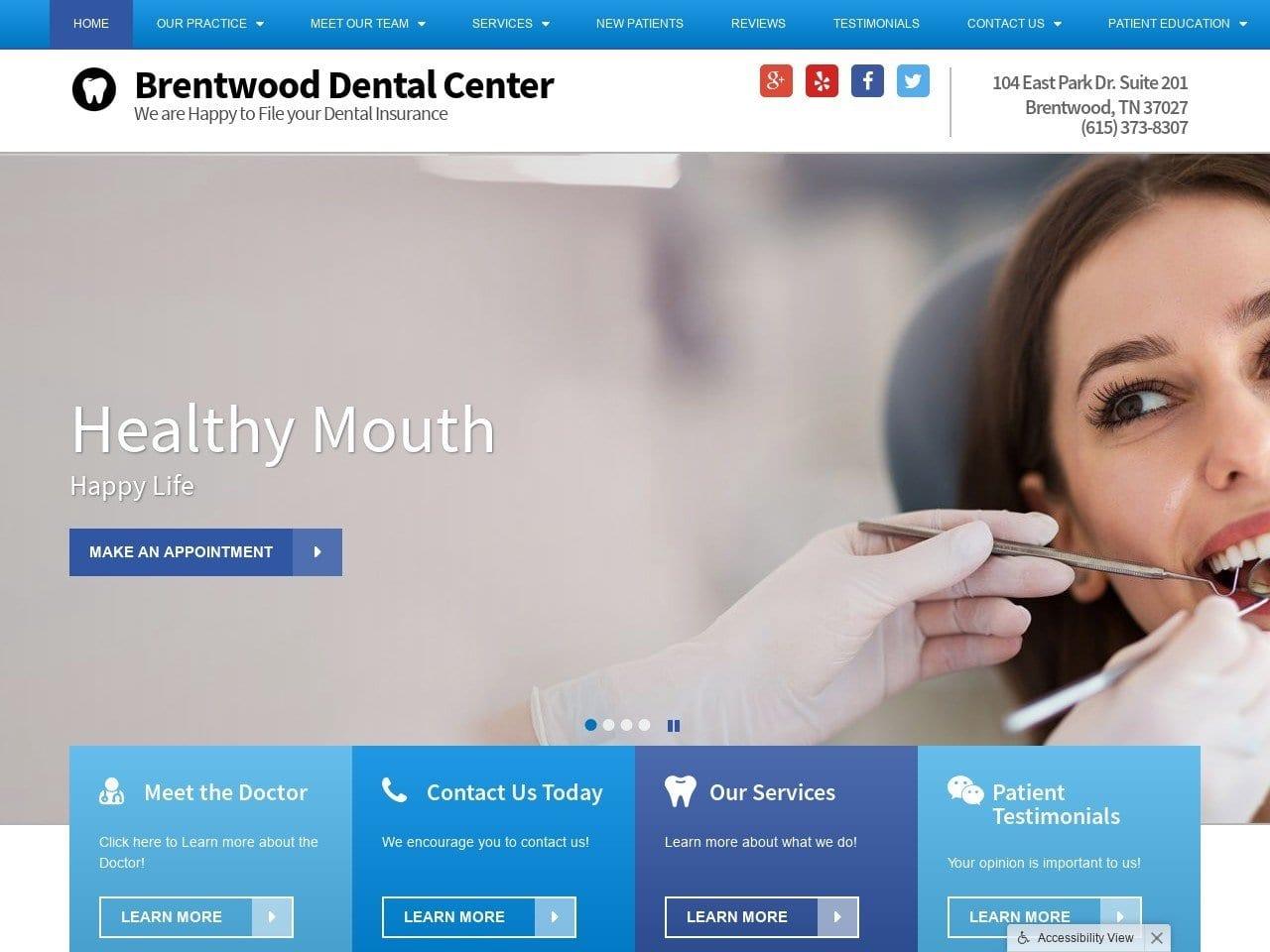 Brentwood Dental  Center TN