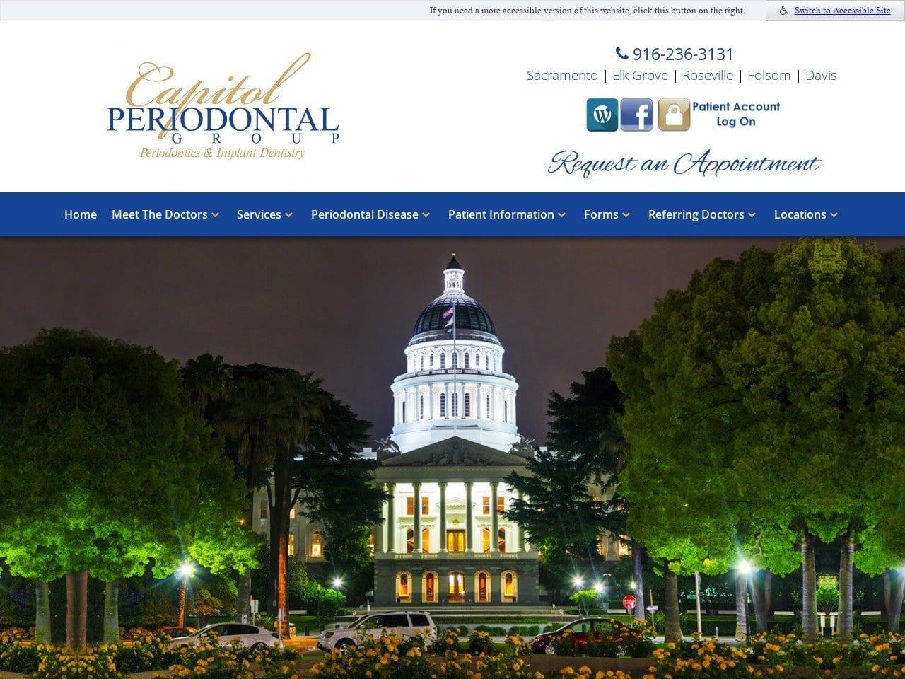 Capitol Periodontal Group screenshot