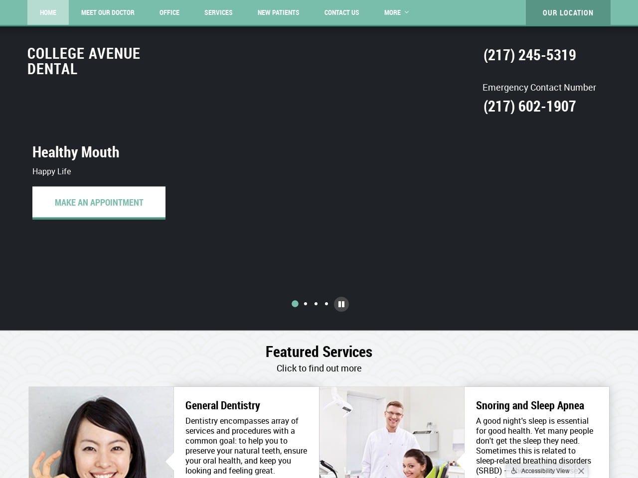 College Avenue Dental Randall E Lawson D.D.S.