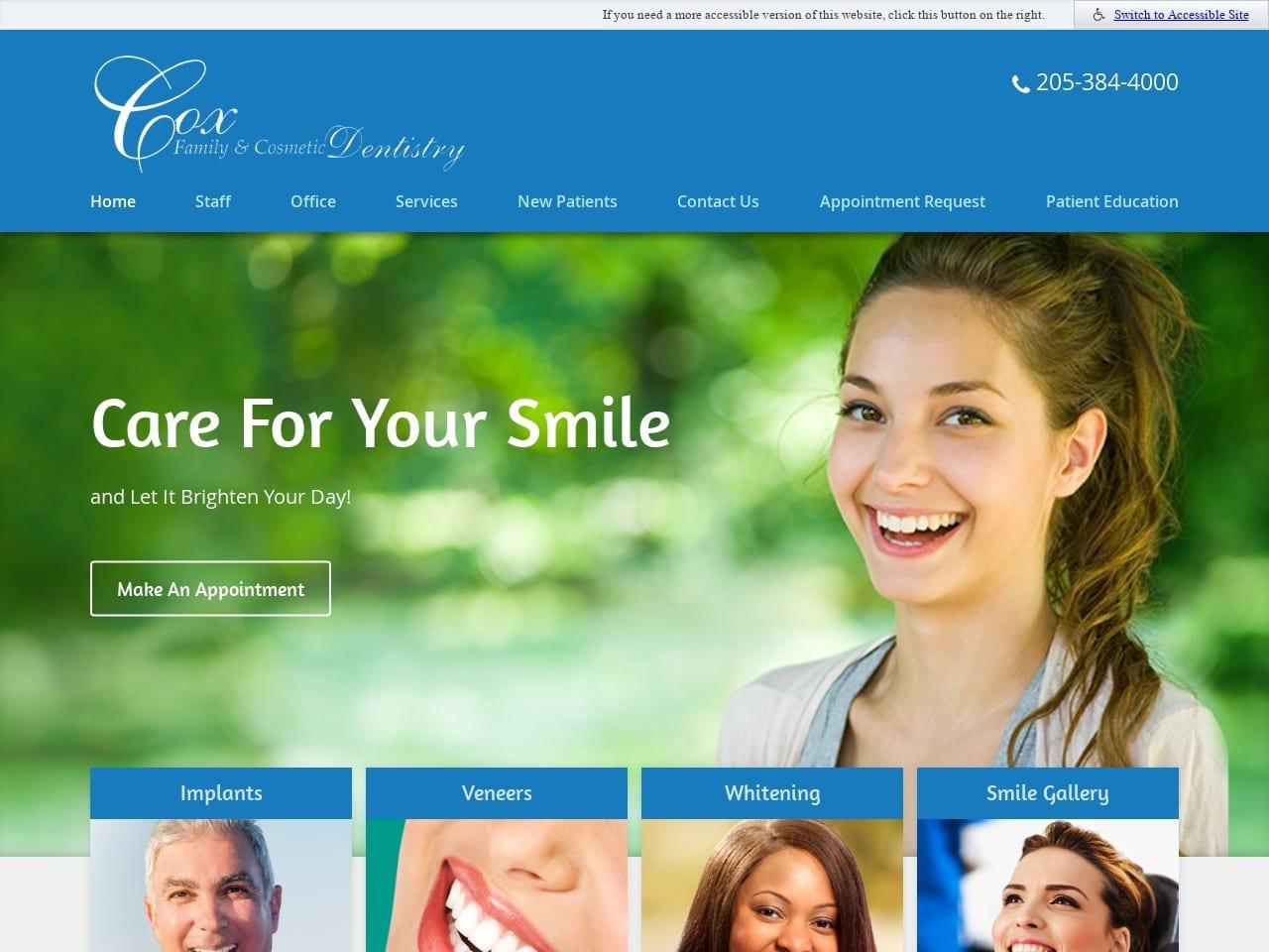 Cox Family & Cosmetic Dentistry
