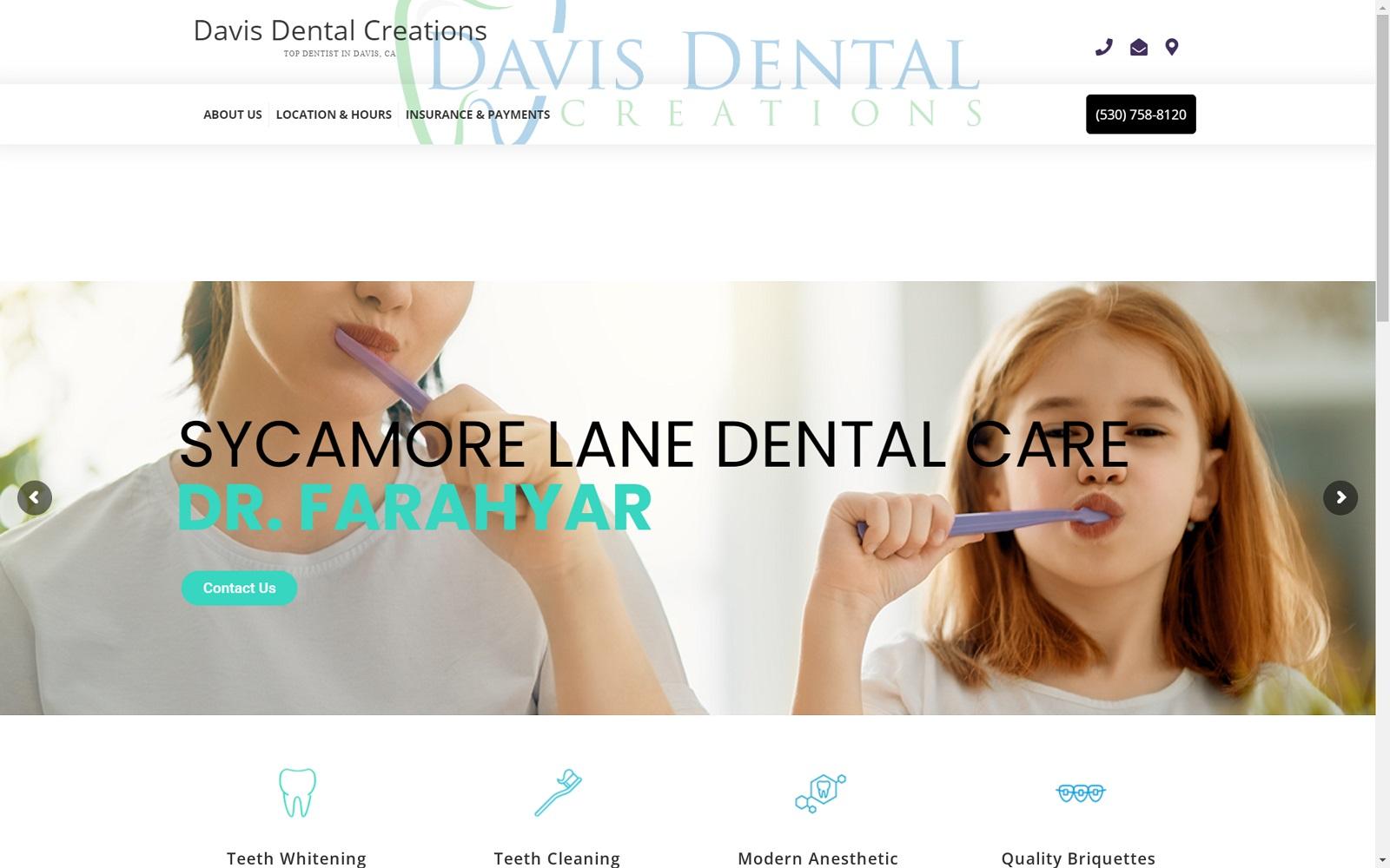 Davis Dental Creations screenshot
