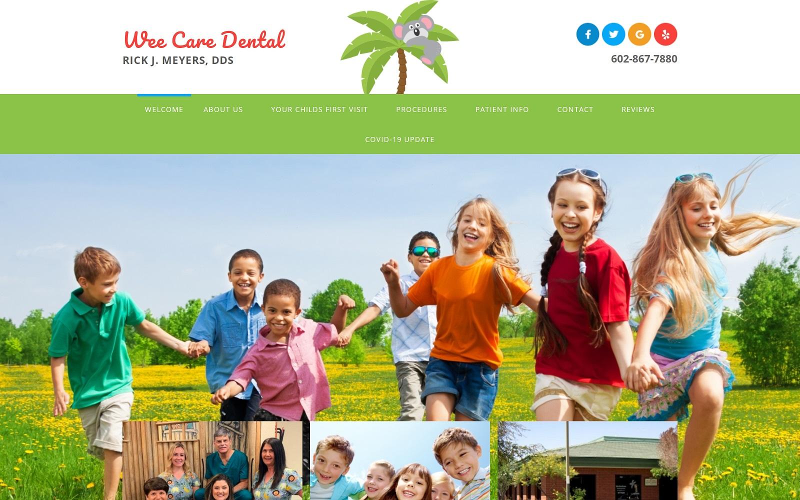 Wee Care Dental screenshot