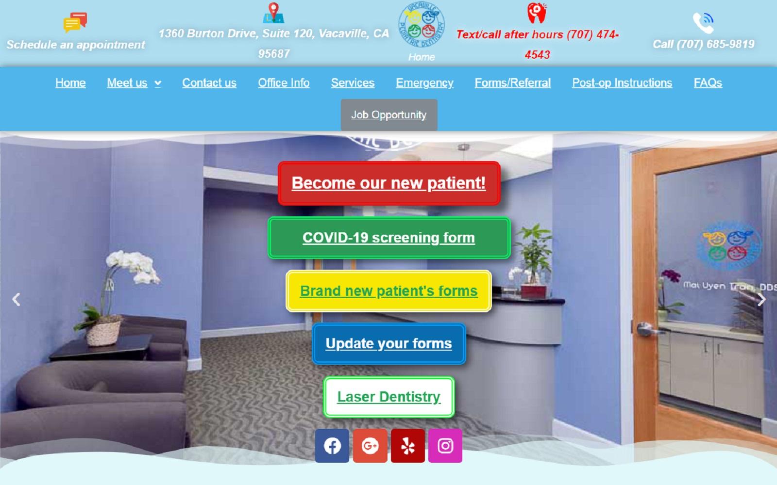 Vacaville Pediatric Dentistry