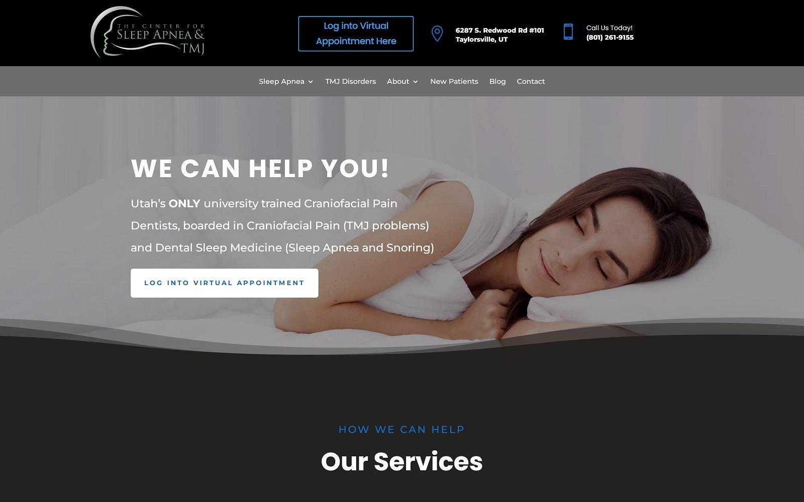 The Center for Sleep Apnea & TMJ (Formerly Utah Jaw Pain Clinic)