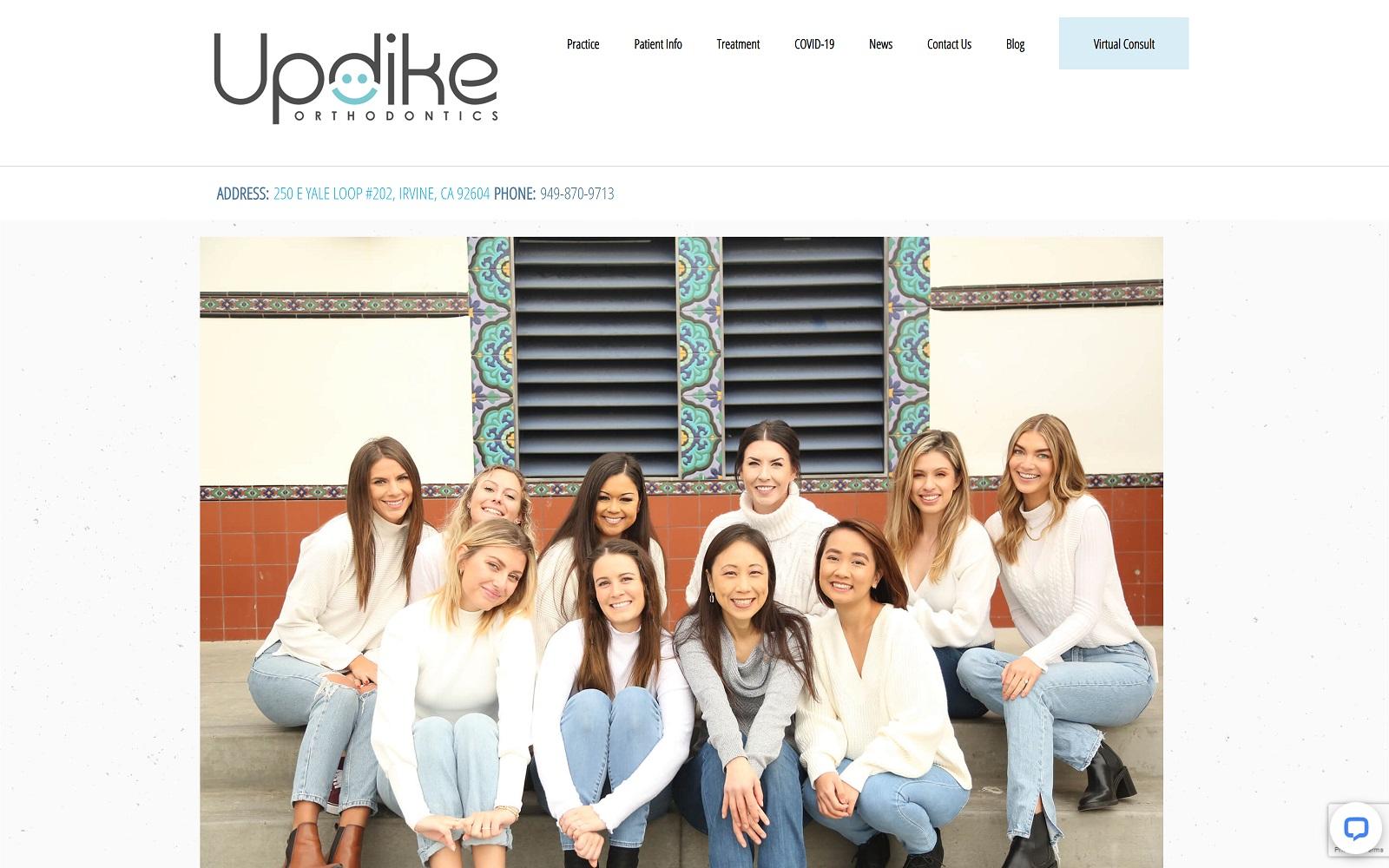 Updike Orthodontics screenshot