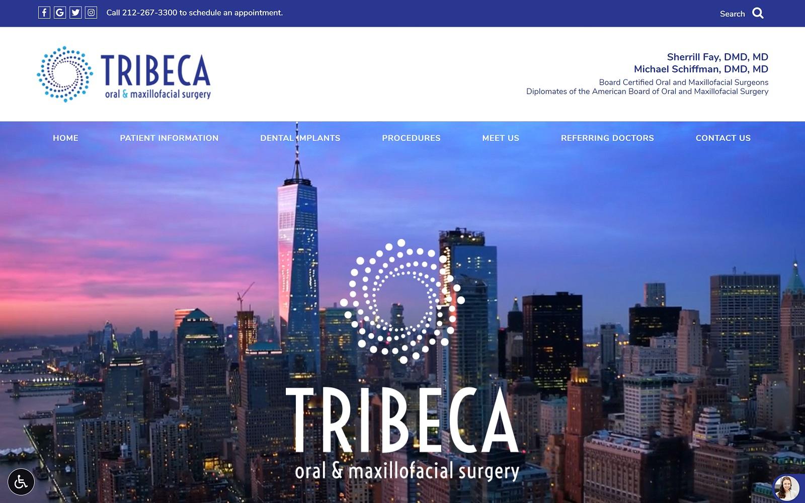 Tribeca Oral & Maxillofacial Surgery PLLC screenshot