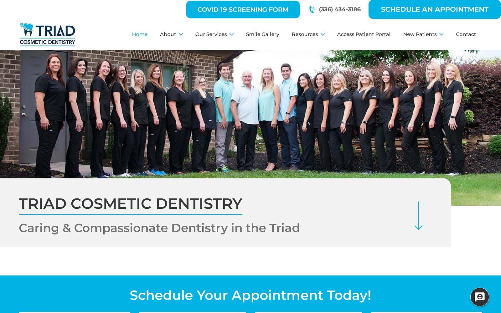 Triad Cosmetic Dentistry: Whaley Tesha DDS