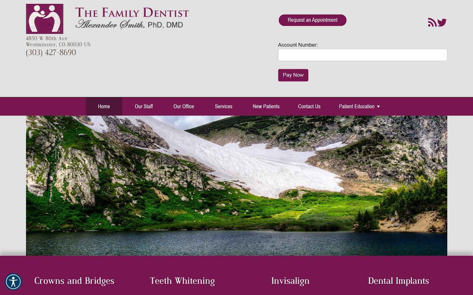 The Family Dentist Alexander W. Smith PhD DMD