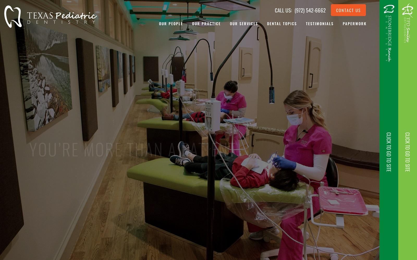 Dr. Timothy M. Brister DDS screenshot