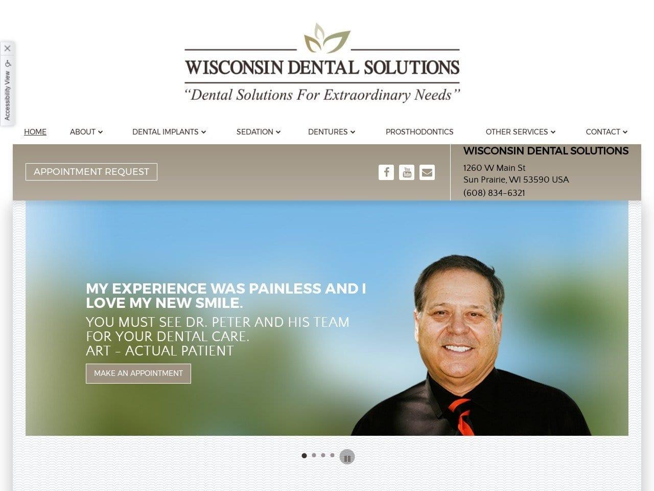 Wisconsin Dental Solutions screenshot