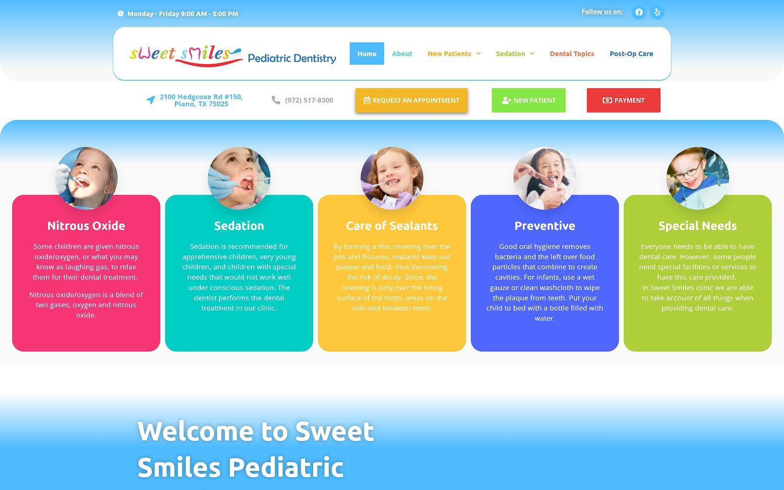 Sweet Smiles Pediatric Dentistry