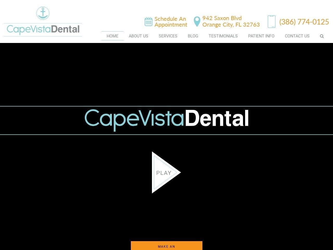 Cape Vista Dental Orange City Dentist