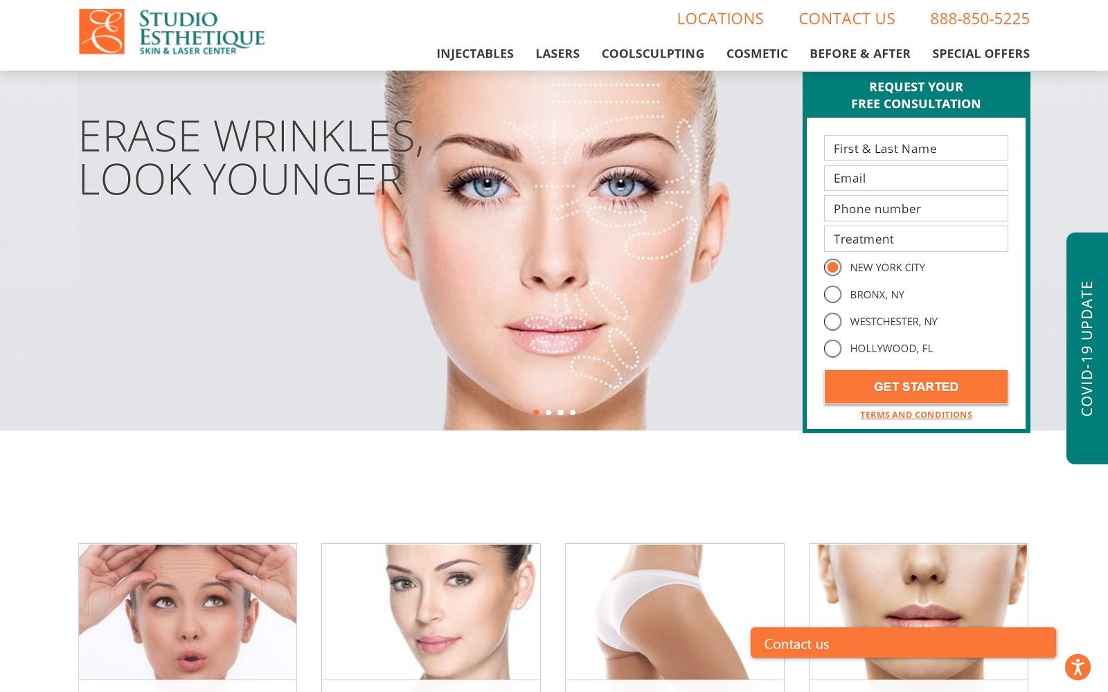 Studio Esthetique Westchester screenshot