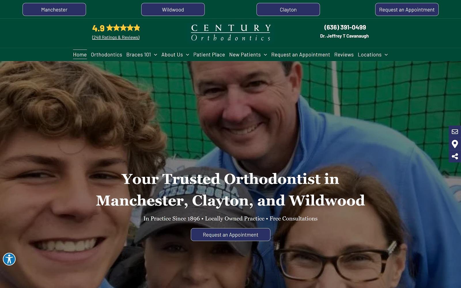 Century Orthodontics screenshot