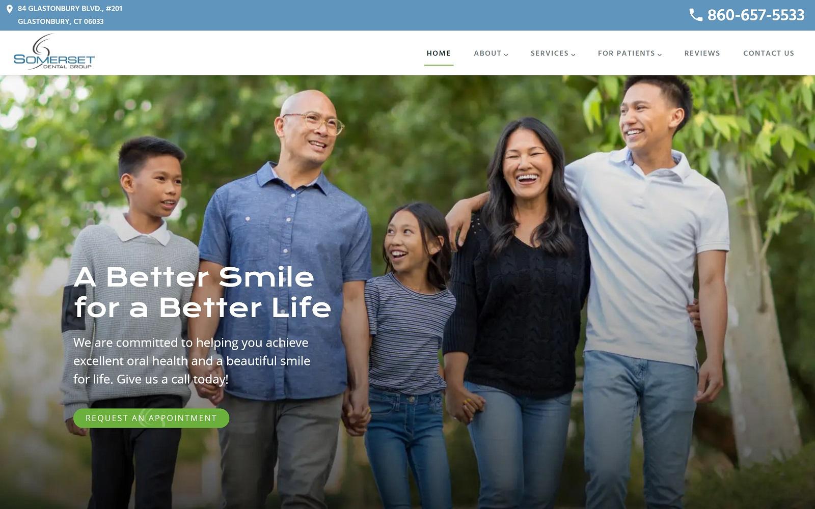 Somerset Dental Group screenshot