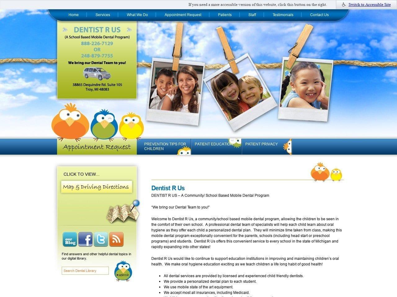 Dentist R US Shah Darshika DDS screenshot