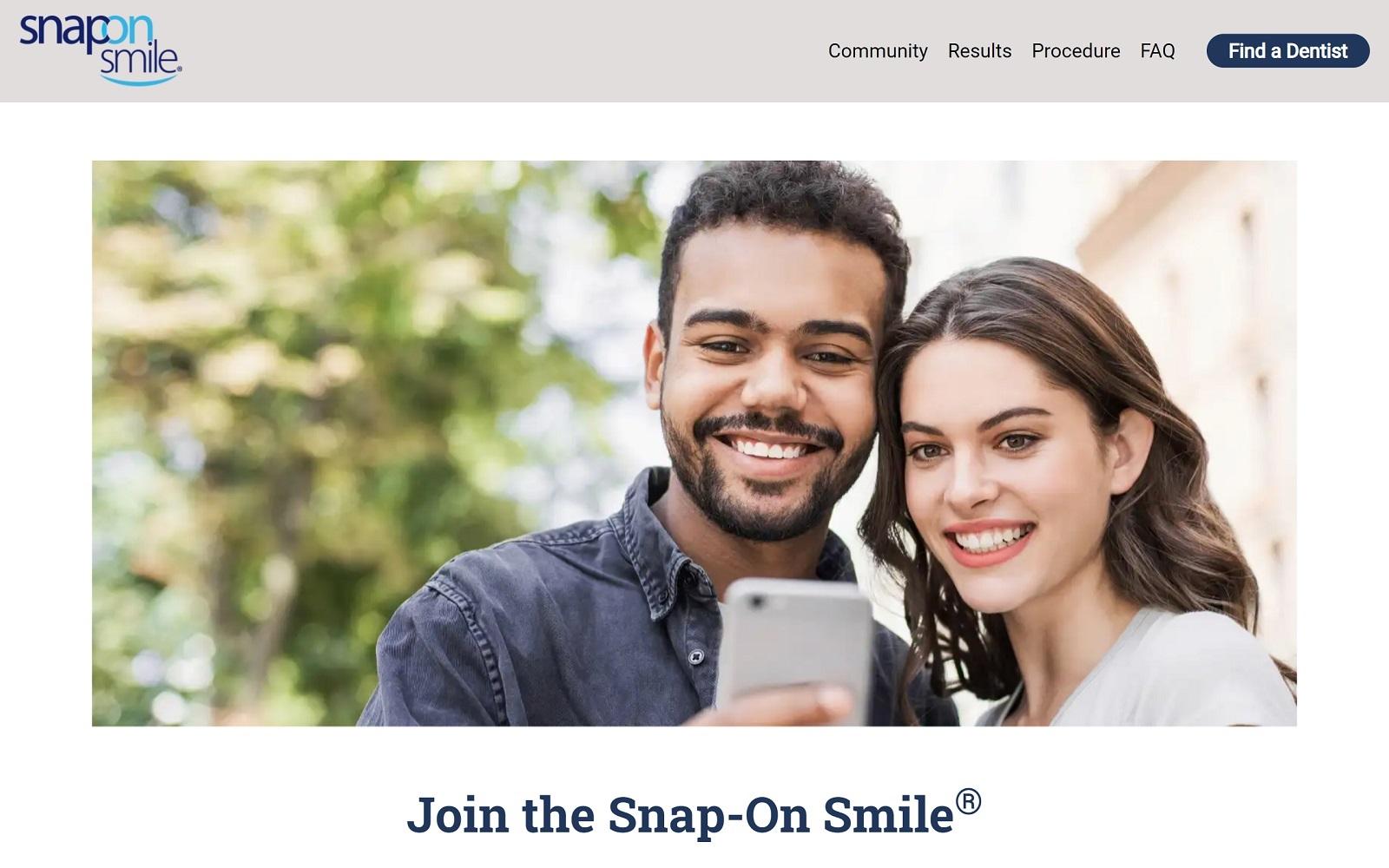 Snap-On Smile