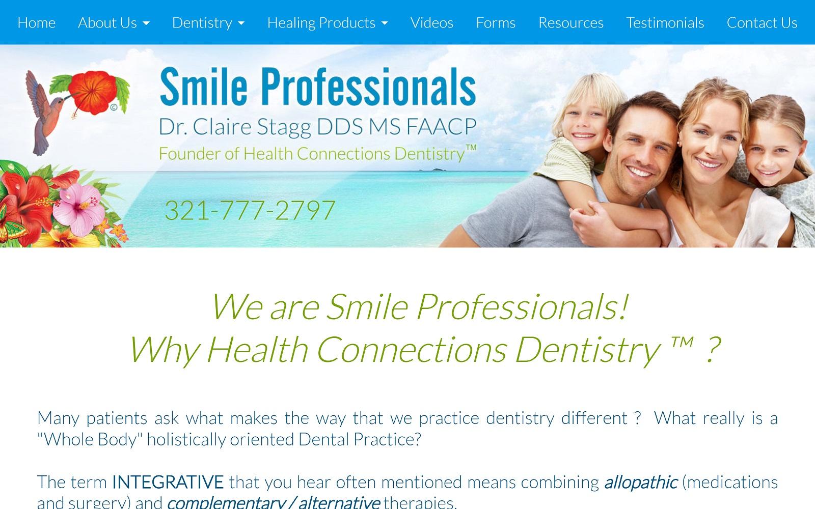 Dr. Claire Stagg Health Centered Dentistry