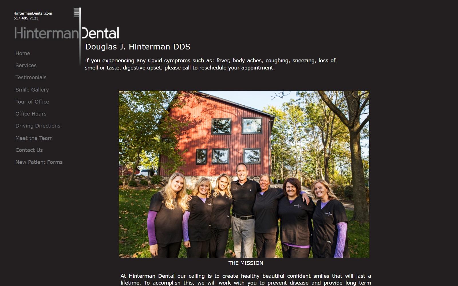 Dr. Douglas J. Hinterman DDS