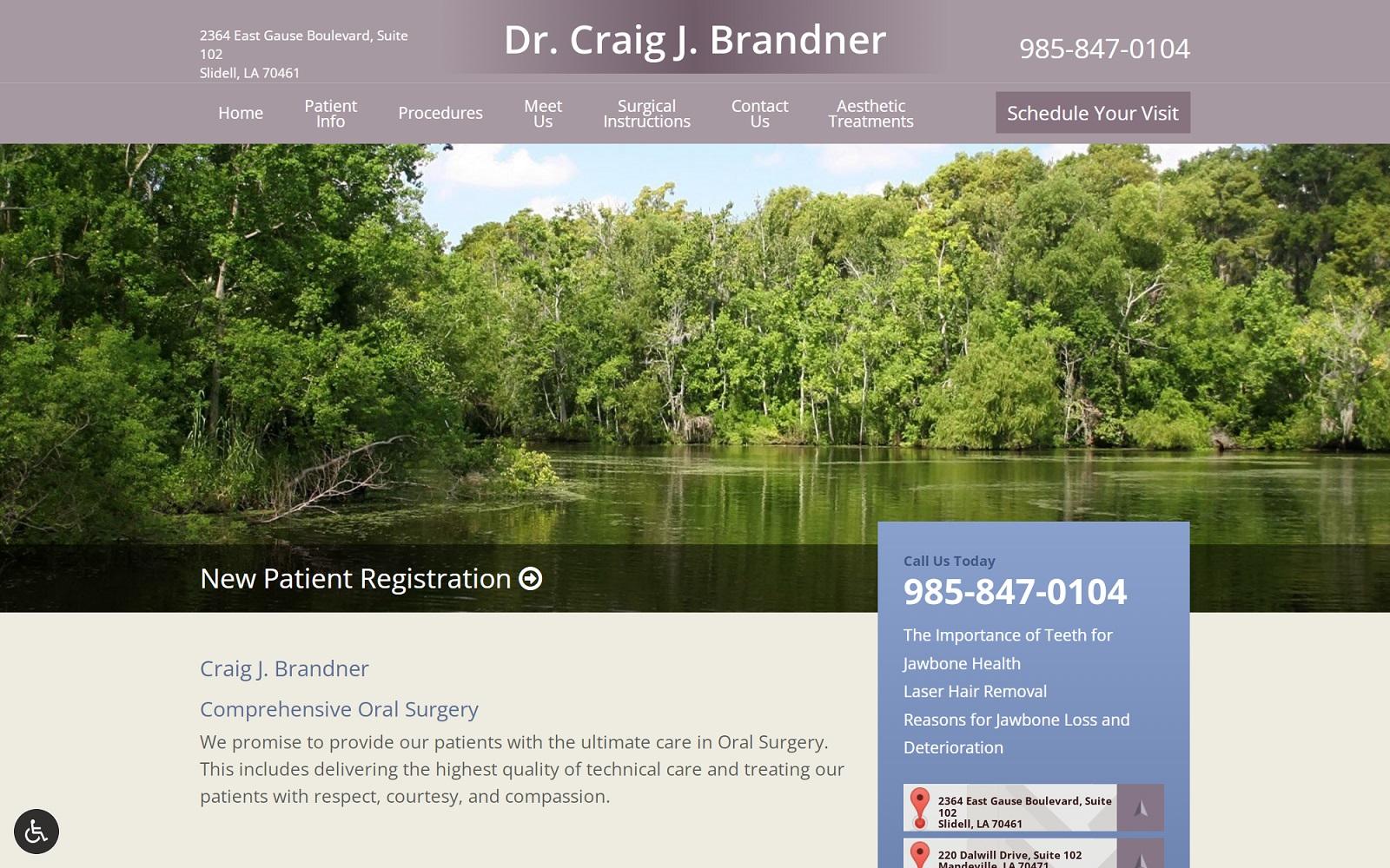Brandner Craig J DDS screenshot