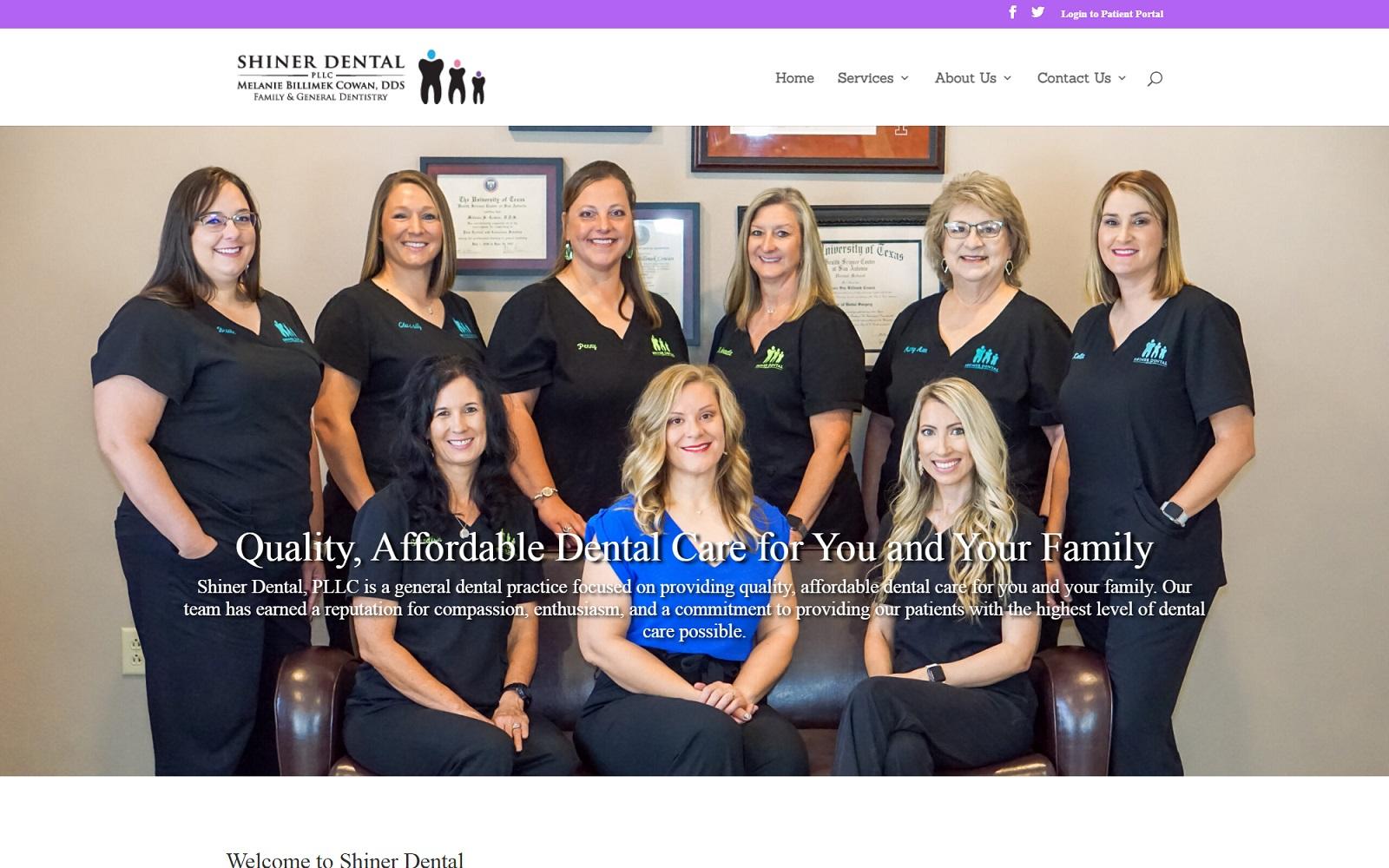 Shiner Dental PLLC Cowan Melanie B DDS