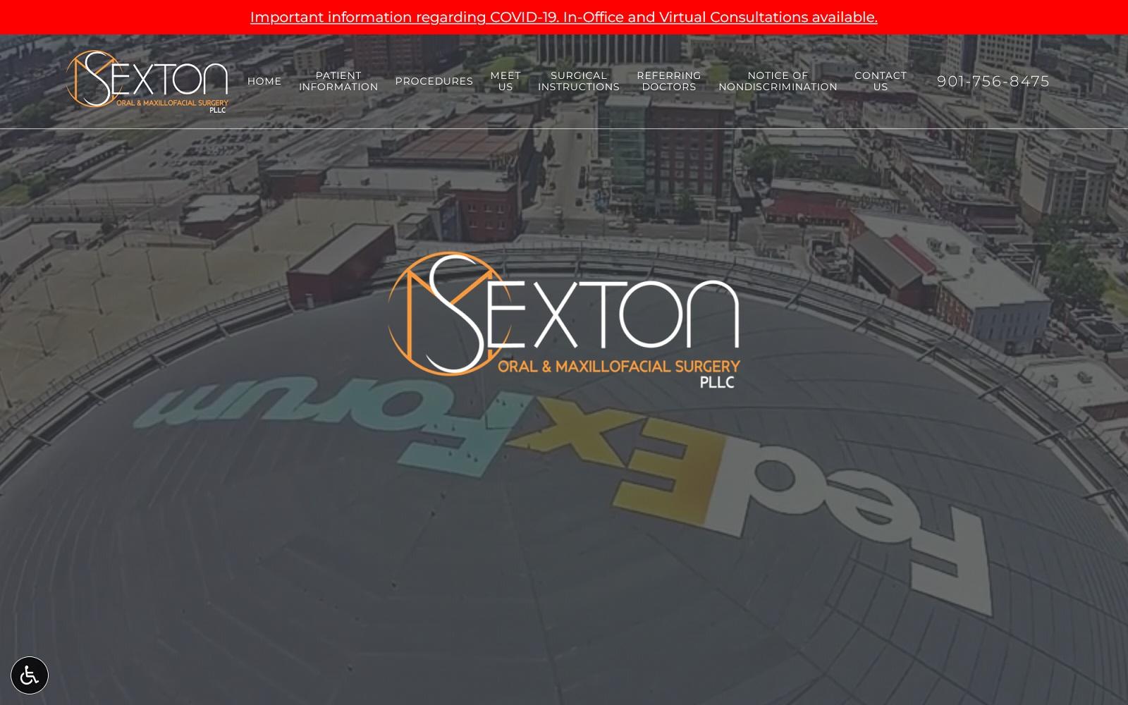 Sexton Oral & Maxillofacial Surgery, PLLC screenshot