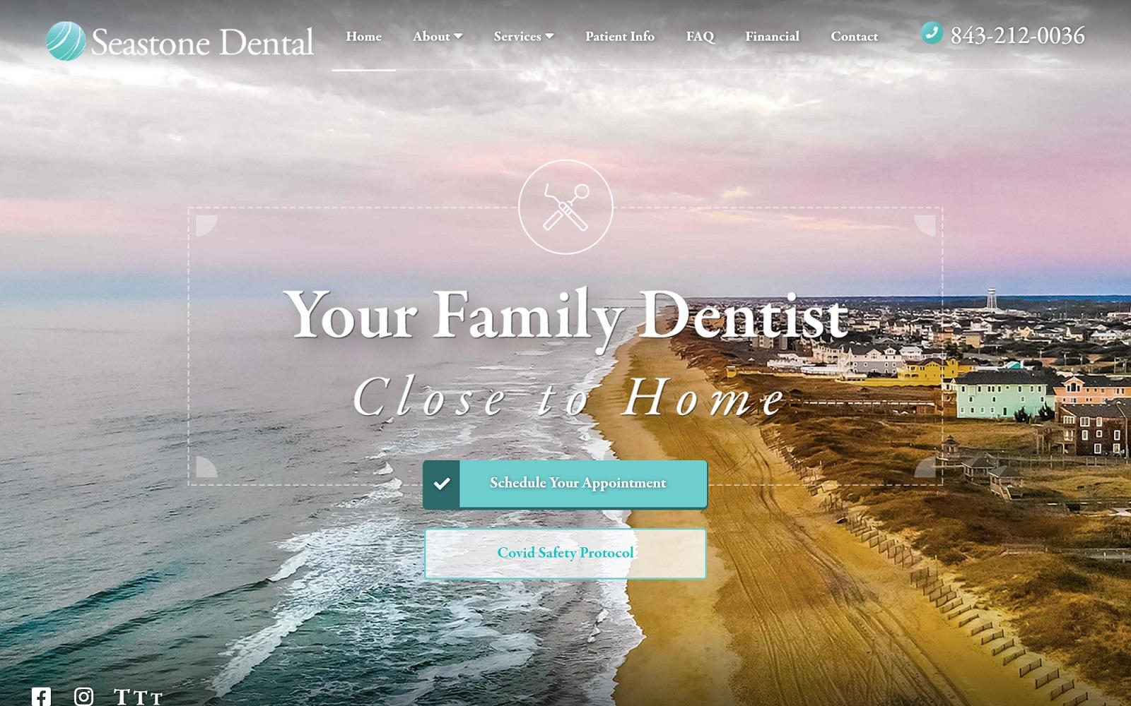 Seastone Dental screenshot
