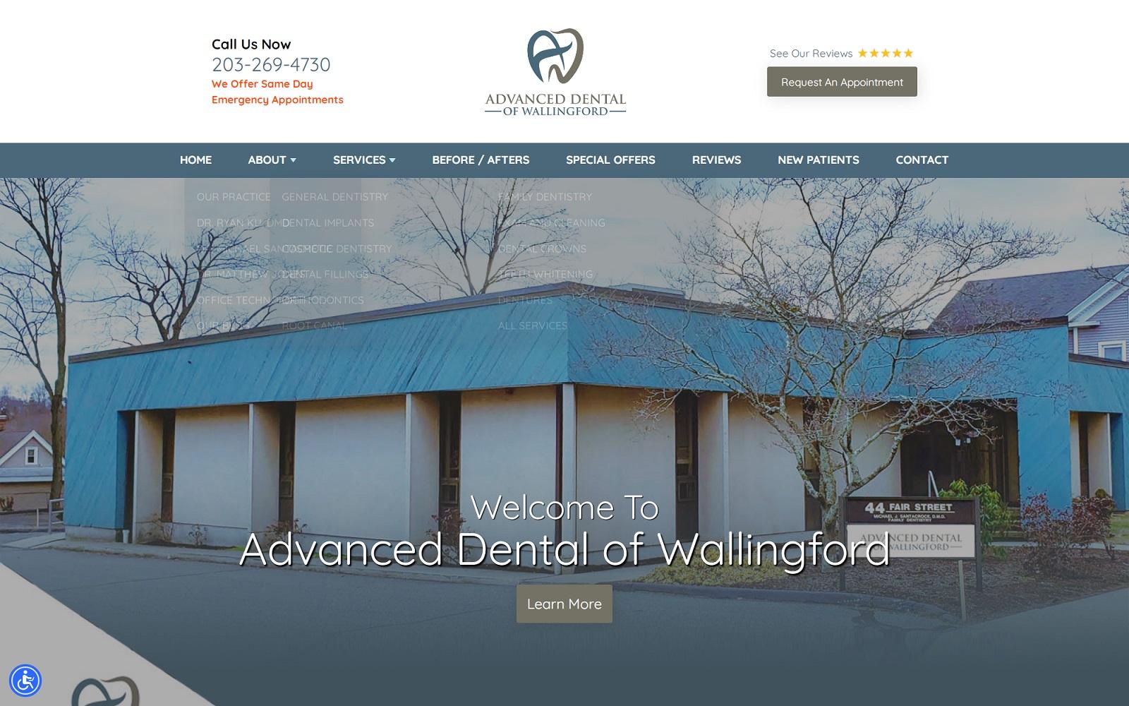 Advanced Dental of Wallingford screenshot