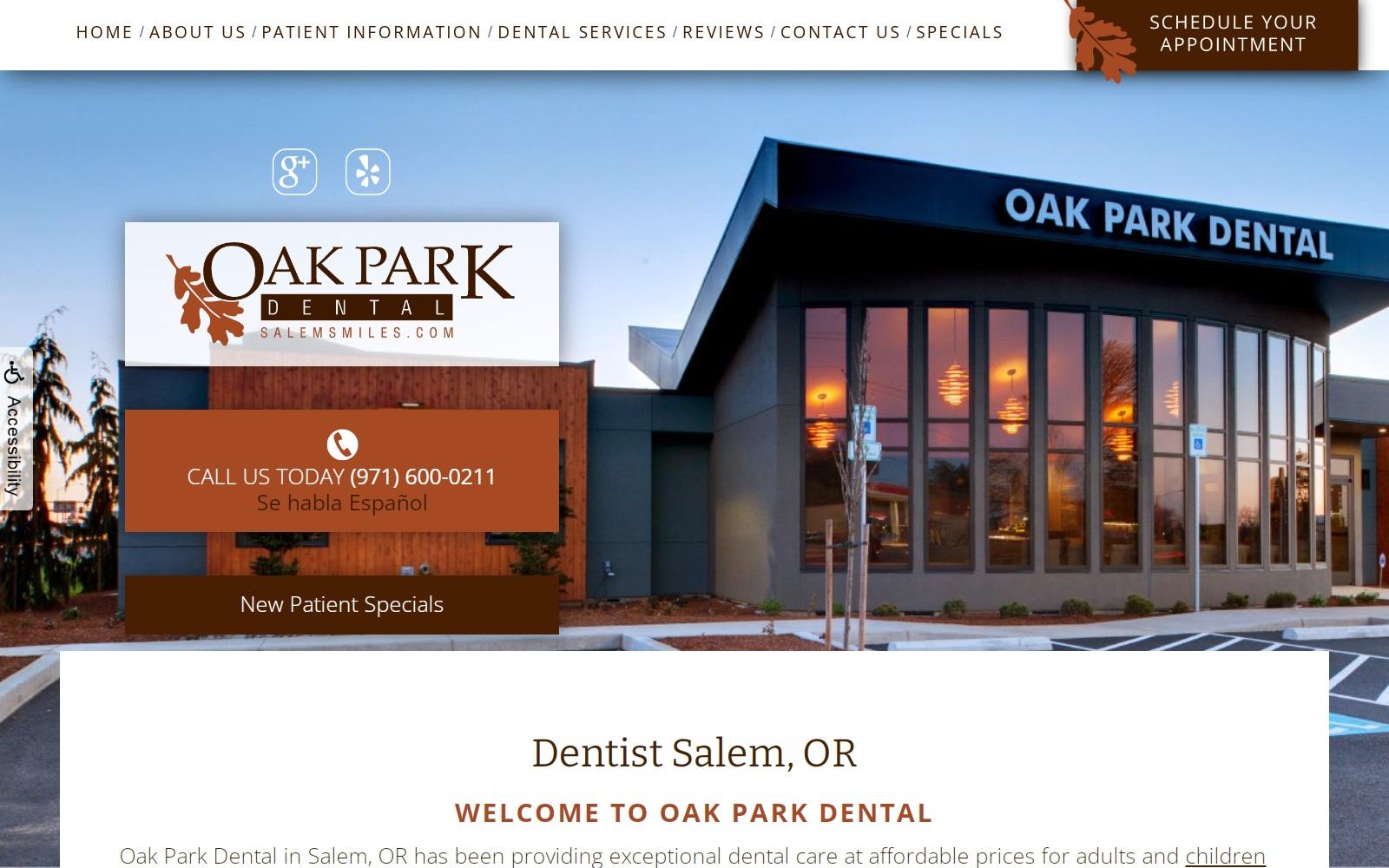 Dr. Daniel P. Oleary DDS screenshot