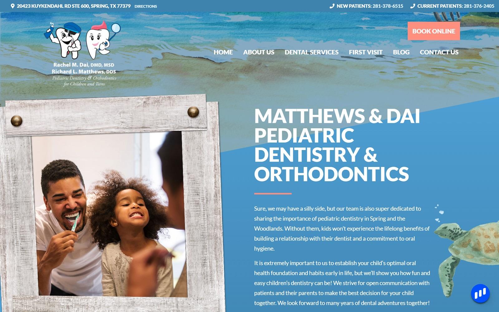 Matthews & Dai Pediatric Dentistry & Orthodontics