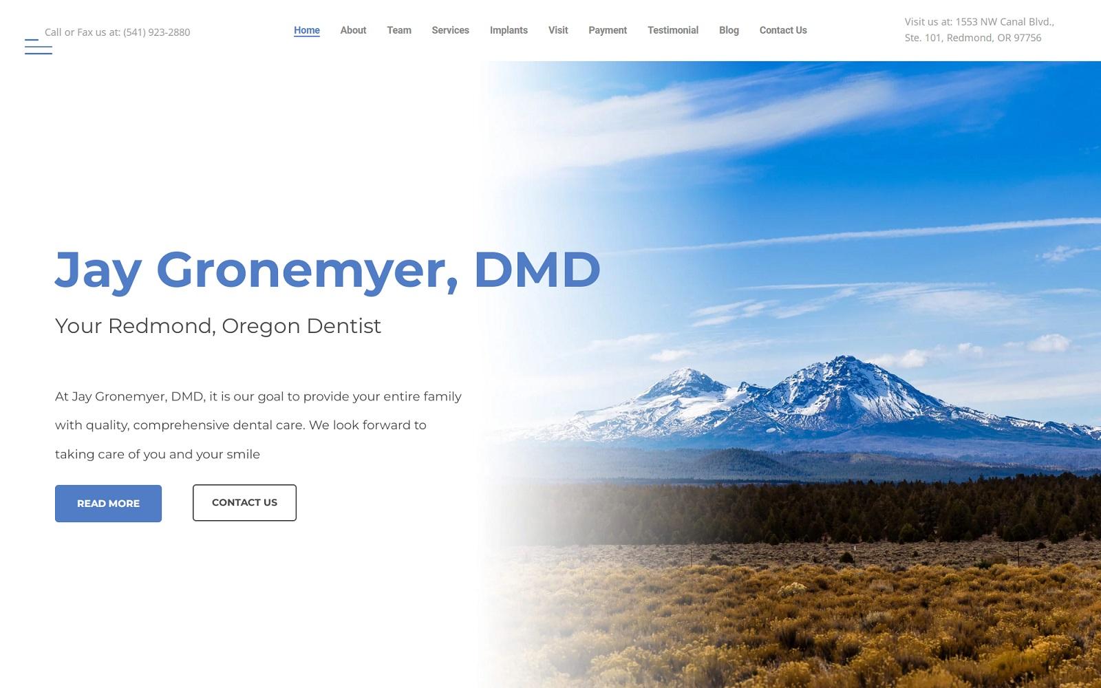 Dr. Jay Gronemyer DMD